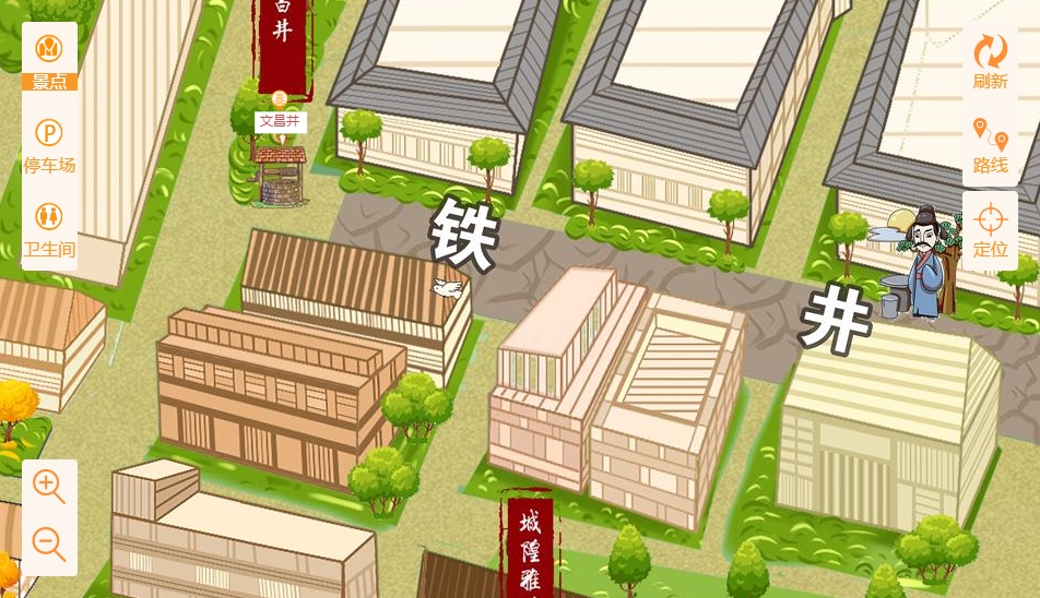 滨海智慧景区：手绘地图与语音导览的完美融合